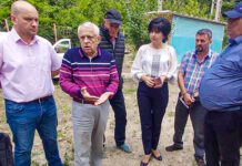 Ministrul Agriculturii, Petre Daea, a vizitat sistemele de irigaţii de pe malul Prutului