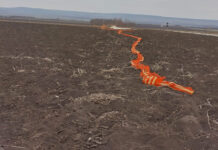 Sute de stâlpi de susţinere a parazăpezilor, furaţi de pe marginea unui drum din Botoșani